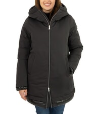 COLMAR PURENESS Long down jacket with hood - Women's down jackets