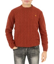 TIMBERLAND JAFFREY Cable knit crew neck sweater - Men's Sweaters