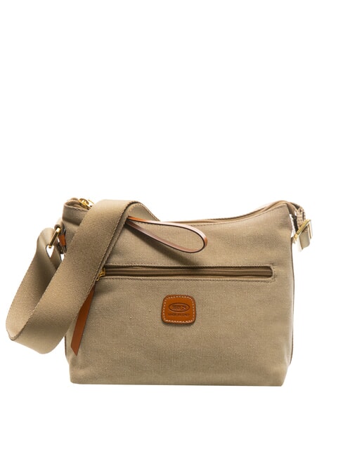 BRIC’S SORRENTO MARTINA Small Canvas Shoulder Bag olive - Women’s Bags