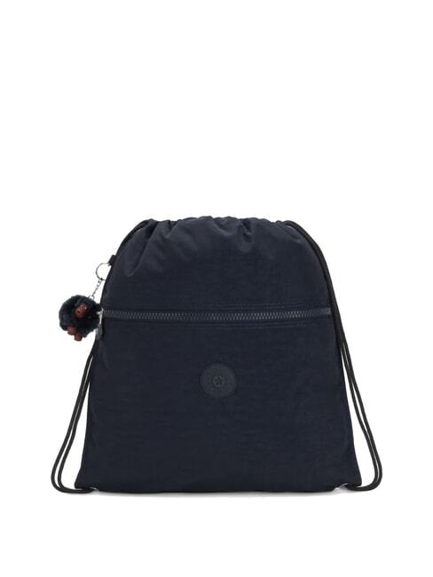 KIPLING SUPERTABOO Kids sack backpack true blue grey zip - Backpacks & School and Leisure