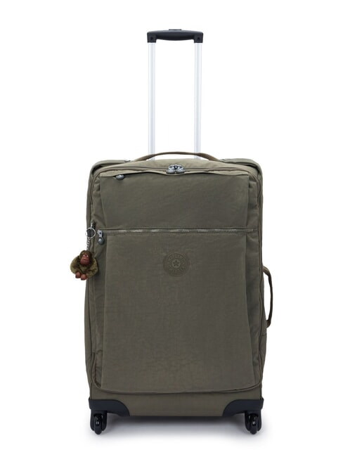 KIPLING DARCEY M Semi-rigid trolley medium size field green - Semi-rigid Trolley Cases