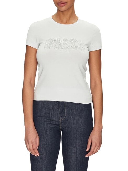 GUESS CN SS LOGO Short-sleeved T-shirt sky high - T-shirt