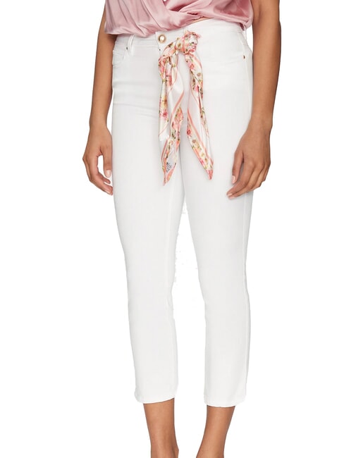 GUESS 1981 CAPRI Pants purwhite - Women's Pants