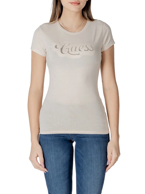 GUESS SS DOT LOGO R3  Short-sleeved T-shirt buffy - T-shirt
