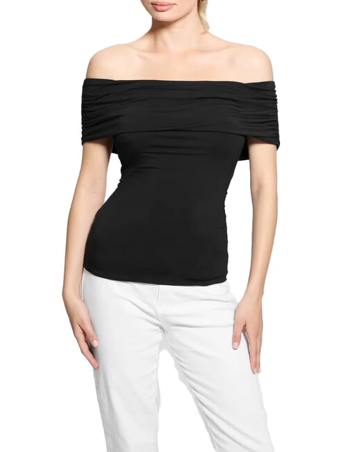 GUESS CHARLOTTE  T-shirt jetbla - T-shirt