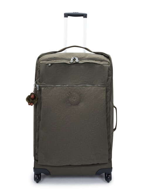 KIPLING DARCEY L Large size trolley field green - Semi-rigid Trolley Cases