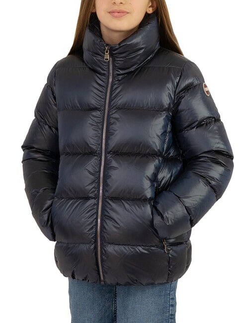 COLMAR FRIENDLY KIDS Down filled comforter navy blue dark steel - Baby Jackets