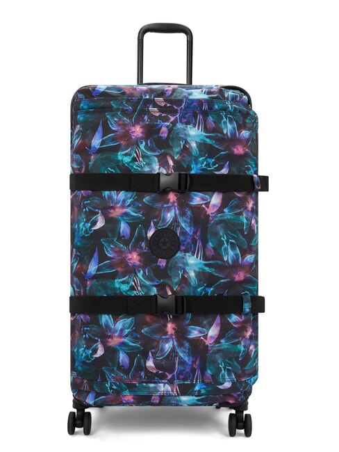 KIPLING SPONTANEUS Medium trolley spectral orchid - Semi-rigid Trolley Cases