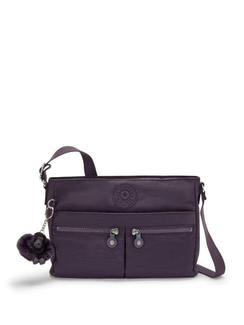 KIPLING NEW ANGIE Multipocket shoulder bag ultimate plum - Women’s Bags