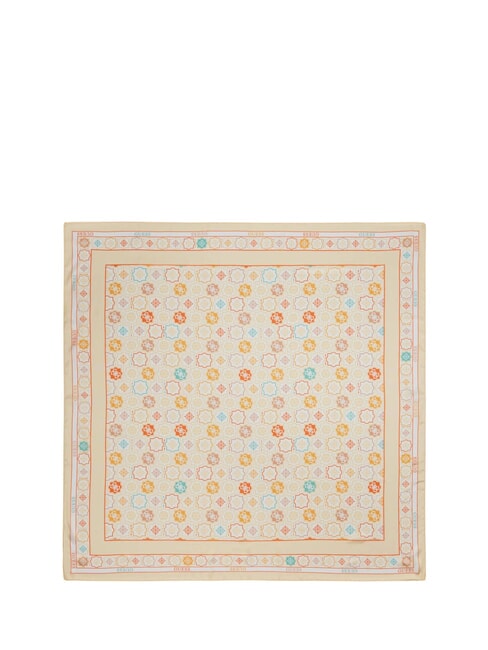 GUESS PEONY Printed scarf yellowmulti - Scarves