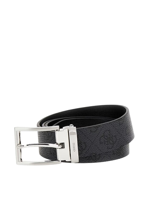 GUESS BUCAREST  Double-sided belt BLACK - Belts