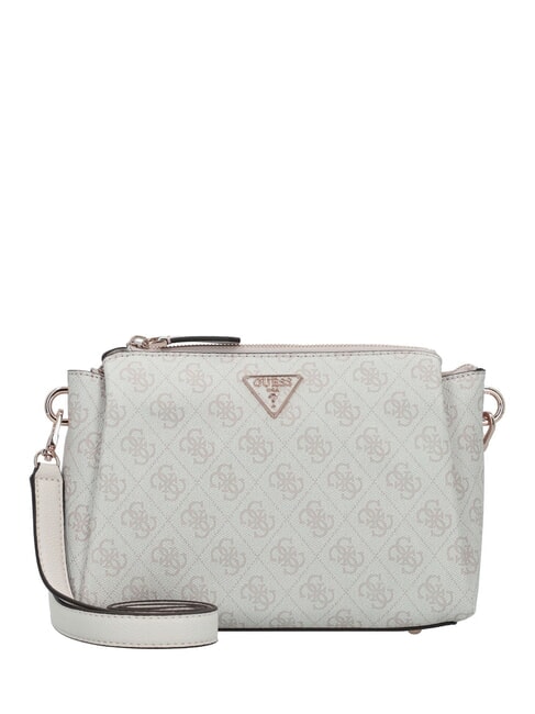 GUESS NOELLE 4G Shoulder bag bone logo - Women’s Bags