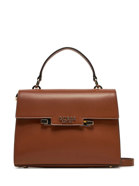 GUESS ECO ALDITH  Handbag, with shoulder strap COGNAC - Women’s Bags
