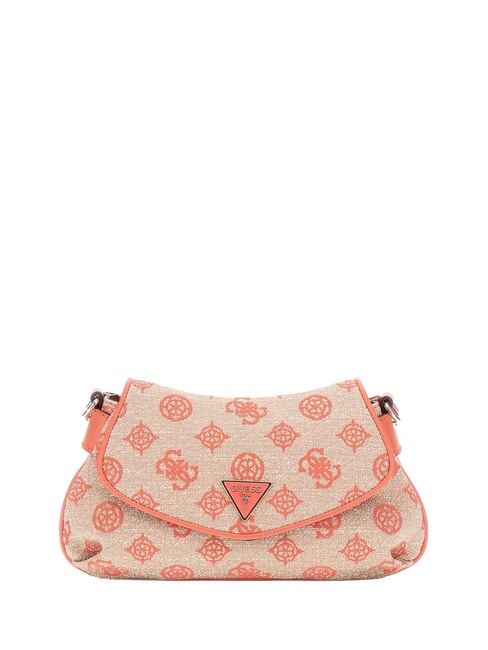 GUESS BEYZA  Shoulder bag coral red logo - Women’s Bags