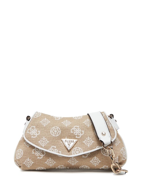 GUESS BEYZA  Shoulder bag white logo - Women’s Bags