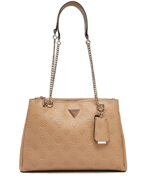 GUESS CRESIDIA Shoulder bag BEIGE - Women’s Bags