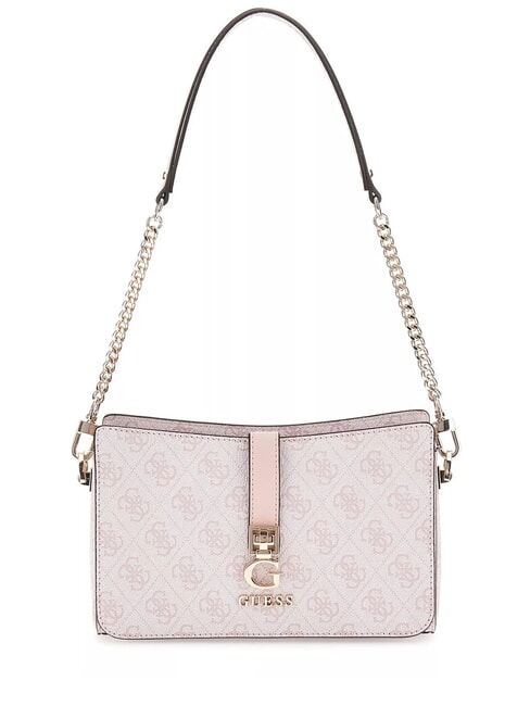 GUESS ZAMIRA  Shoulder bag, with shoulder strap orchid logo - Women’s Bags