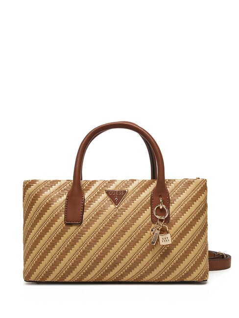 GUESS SIMONA  Handbag, with shoulder strap natural / cognac - Women’s Bags