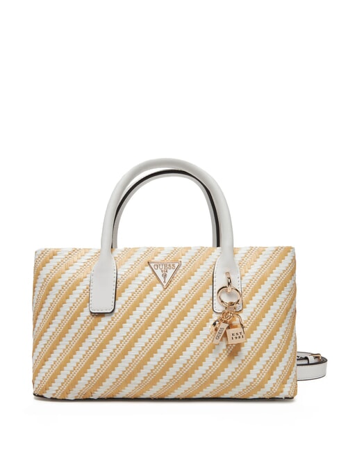 GUESS SIMONA  Handbag, with shoulder strap natural/white - Women’s Bags