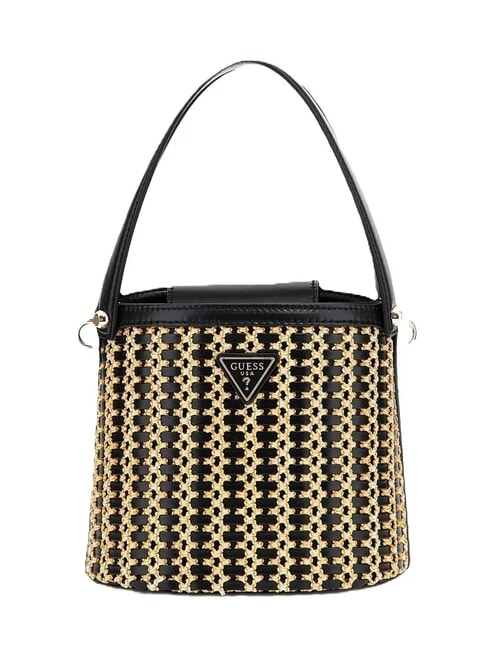 GUESS ATALIA Bucket natural / black - Women’s Bags