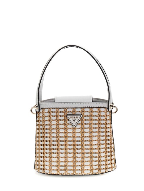 GUESS ATALIA Bucket natural/white - Women’s Bags