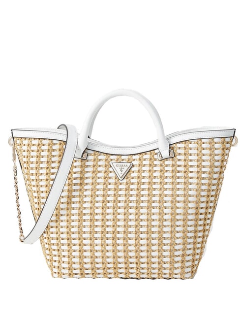 GUESS ATALIA  Handbag, with shoulder strap natural/white - Women’s Bags