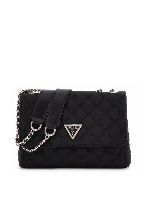 GUESS GIULLY Convertible Shoulder bag / crossbody bag BLACK - Women’s Bags