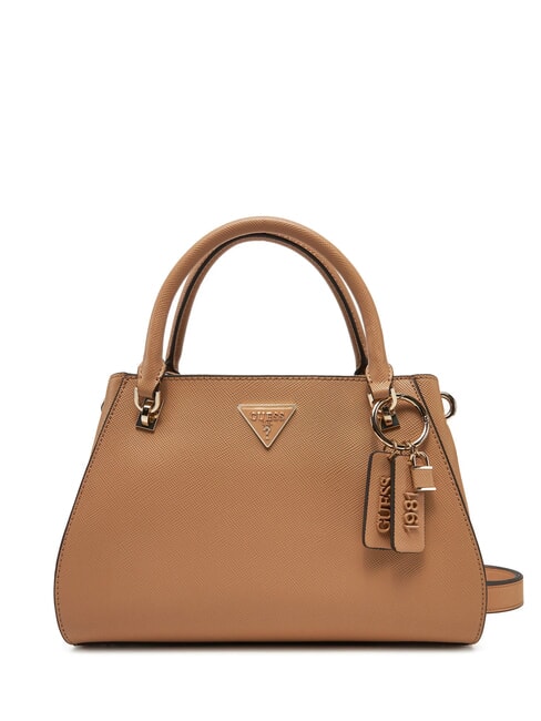 GUESS NOELLE Saffiano print handbag BEIGE - Women’s Bags
