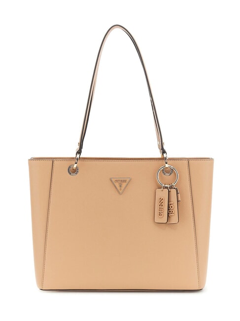 GUESS NOELLE Saffiano shopper bag BEIGE - Women’s Bags