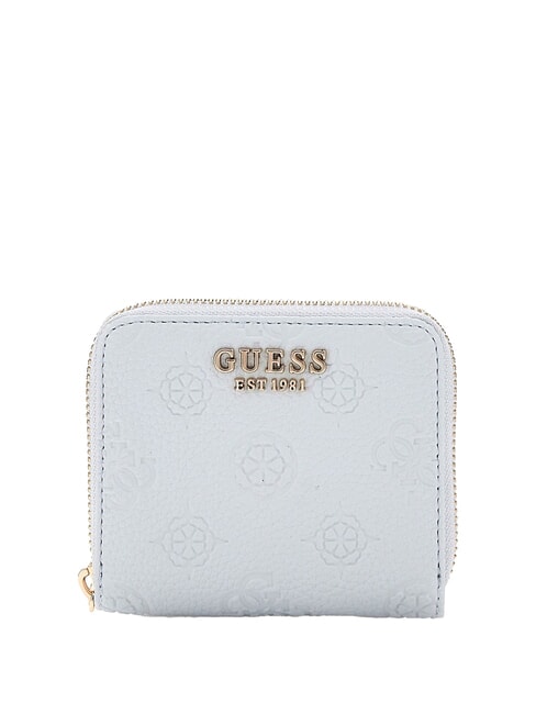 GUESS CRESIDIA  Mini Zip Around Wallet powder blue - Women’s Wallets