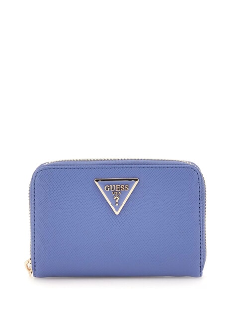 GUESS LAUREL  Medium zip around wallet stormy blue - Women’s Wallets