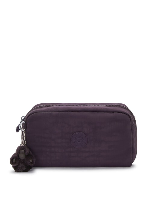 KIPLING GLEAM BLACK Medium beauty case ultimate plum - Beauty Case