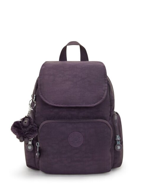 KIPLING CITY ZIP MINI Small backpack with flap ultimate plum - Women’s Bags