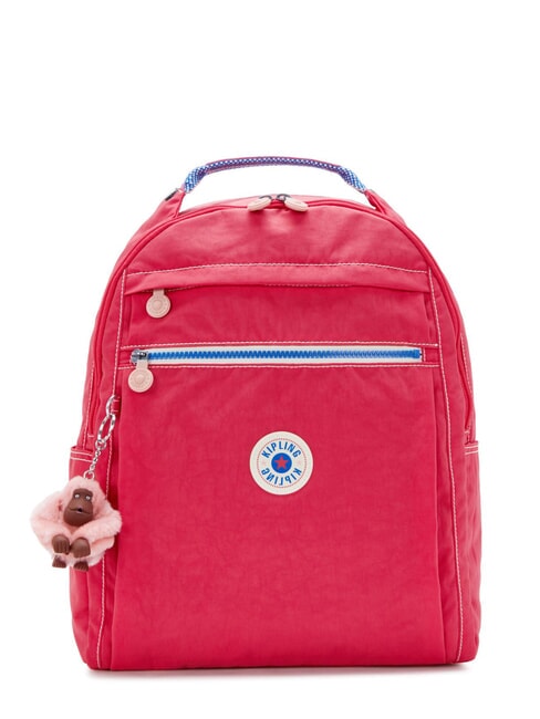KIPLING MICAH B Backpack with 15" laptop pocket berry blitz wb - Backpacks & School and Leisure