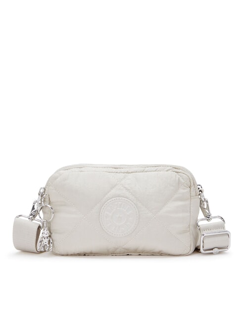 KIPLING MILDA Quilted shoulder bag airy beige quilt - Women’s Bags