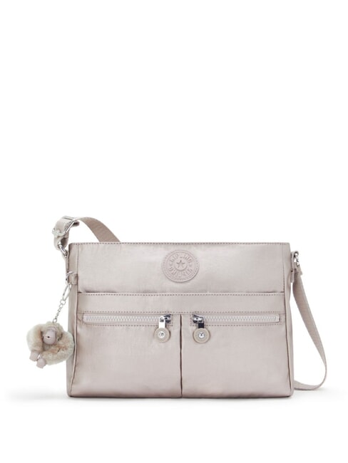KIPLING NEW ANGIE Multi-pocket shoulder bag metalglow - Women’s Bags
