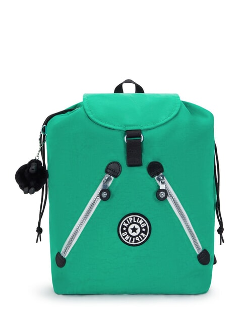 KIPLING NEW FUNDAMENTAL L Fabric backpack rapid green - Women’s Bags