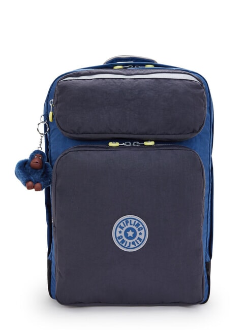 KIPLING SCOTTY Large backpack for 15" pc fantasy blue block - Backpacks & School and Leisure