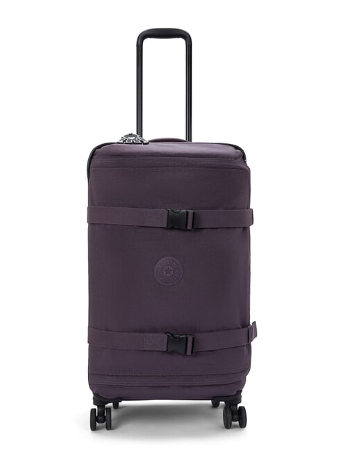 KIPLING SPONTANEOUS Medium size trolley ultimate plum - Semi-rigid Trolley Cases