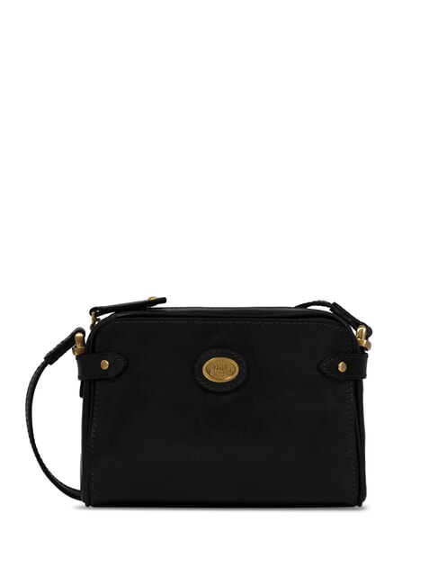 THE BRIDGE STORY Shoulder mini bag in leather Black Gold - Women’s Bags