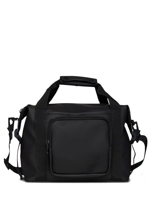 RAINS TEXEL Duffel bag with shoulder strap black - Duffle bags