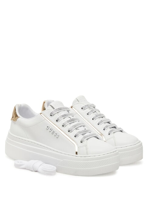 GUESS AMERIA  Sneakers white platinum - Women’s shoes