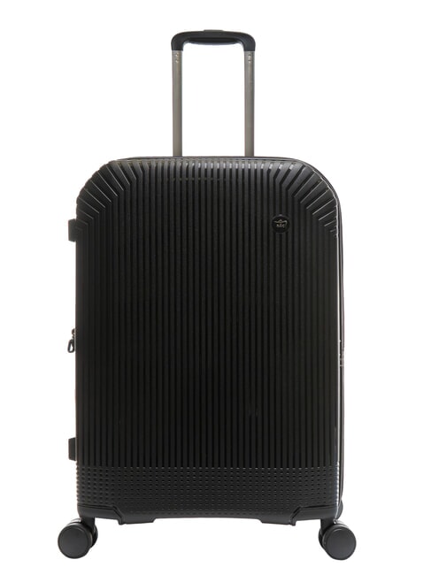 LESAC LIGHT POP 2 Medium Expandable Trolley black - Rigid Trolley Cases