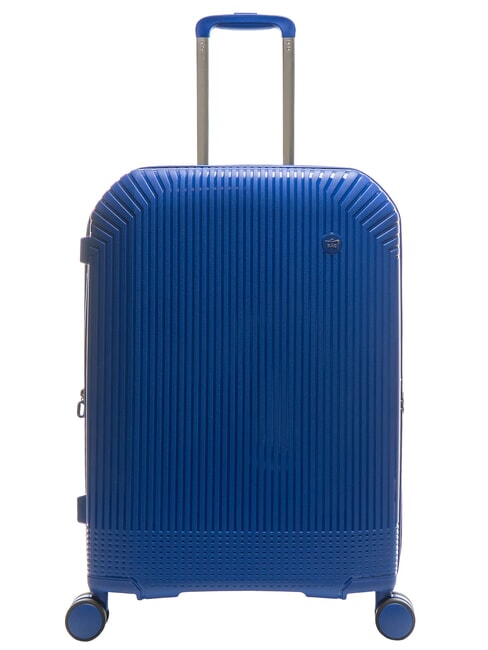LESAC LIGHT POP 2 Medium Expandable Trolley navy blue - Rigid Trolley Cases