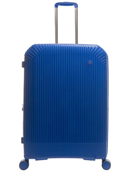 LESAC LIGHT POP 2 Large expandable trolley navy blue - Rigid Trolley Cases