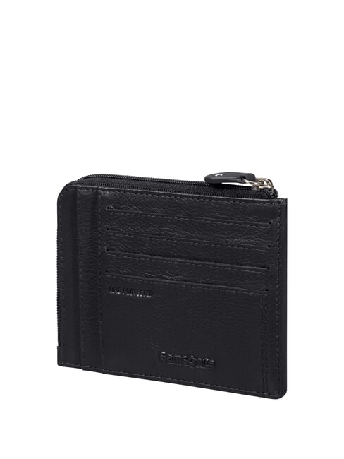 SAMSONITE ATTACK 2 SLG Flat leather wallet BLACK - Men’s Wallets