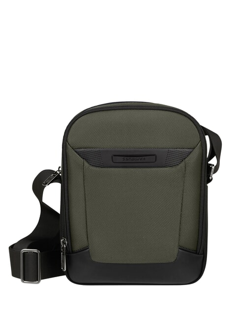 SAMSONITE PRO-DLX 6  Tablet bag green - Over-the-shoulder Bags for Men