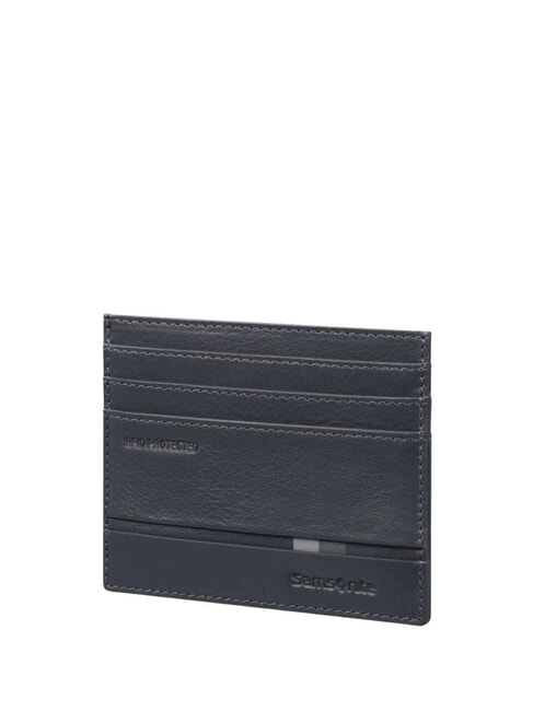 SAMSONITE FLAGGED 2.0 SLG  Leather card holder Oxford - Men’s Wallets