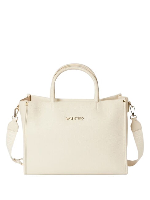 MARIO VALENTINO SPECIAL VALERIE Briefcase bag with shoulder strap ecru - Women’s Bags