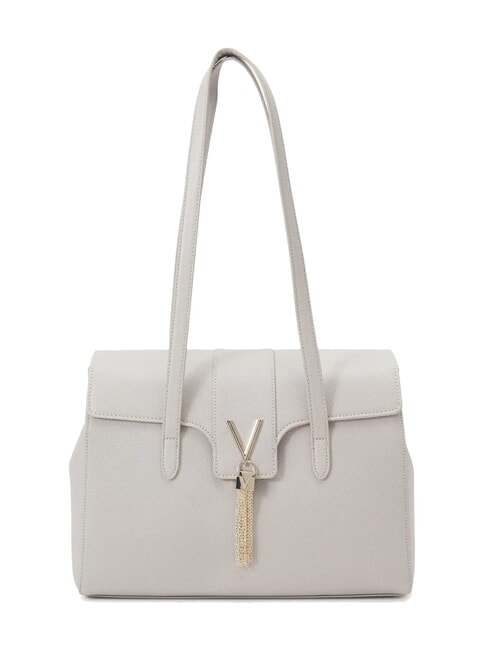 MARIO VALENTINO DIVINA Shoulder bag with flap ecru - Women’s Bags